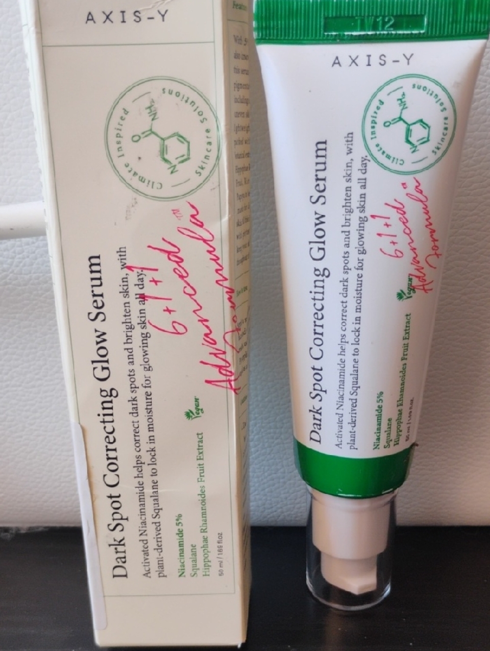 Axis-Y Dark Spot Correcting Glow Serum — Green